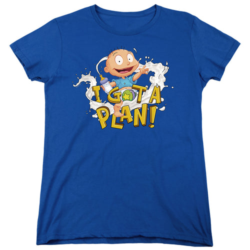 Rugrats Tommy Pickles Has a Plan Womens T-Shirt