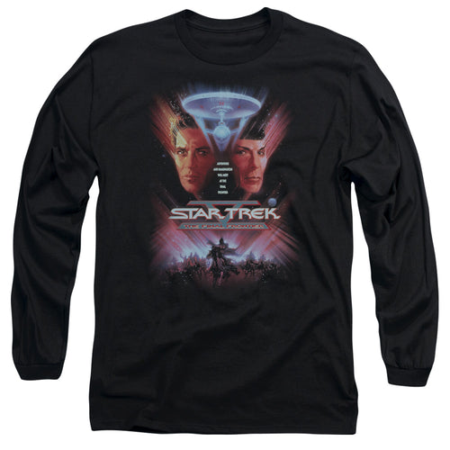 Star Trek The Final Frontier Poster Long Sleeve T-Shirt