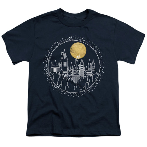 Harry Potter Hogwarts Full Moon Line Art Youth/Toddler T-Shirt