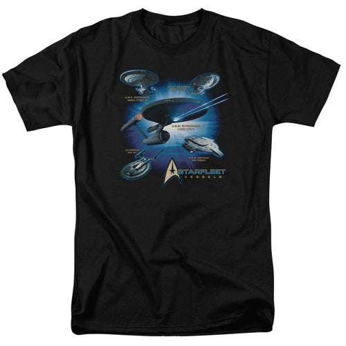 Star Trek Starfleet Vessels T-Shirt