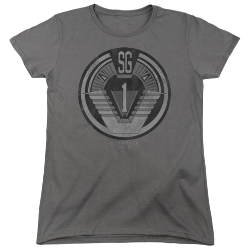 Stargate SG-1 Team Badge Womens T-Shirt