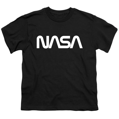 NASA Worm Logo Black Youth/Toddler T-Shirt