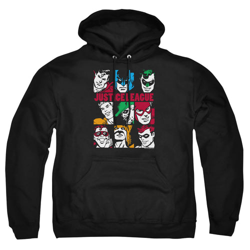 DC Comics Nine Blocks Of Justice Pullover Hoodie