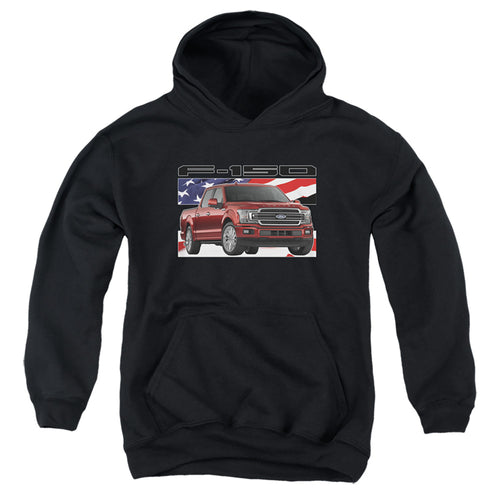 Ford F 150 Flag Youth Hoodie