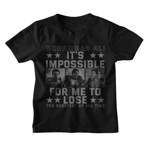 Muhammad Ali Impossible to Lose Youth/Toddler T-Shirt