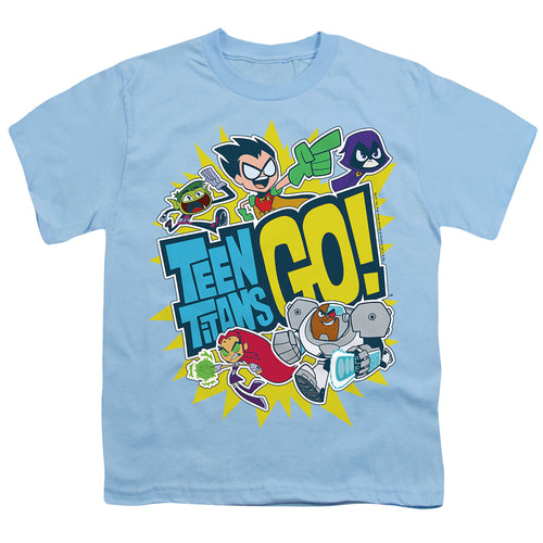 Teen Titans Go! Logo and Characters Burst Youth/Toddler T-Shirt