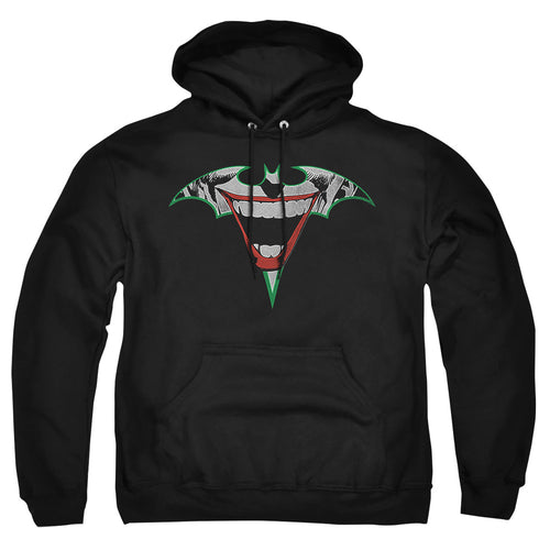 Batman Joker Bat Logo Pullover Hoodie