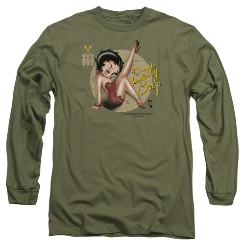 Betty Boop Nose Art Long Sleeve T-Shirt