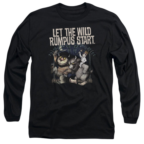 Where the Wild Things Are Let the Wild Rumpus Start Long Sleeve T-Shirt