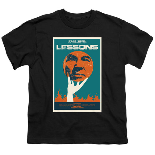Star Trek Lessons Black Youth/Toddler T-Shirt