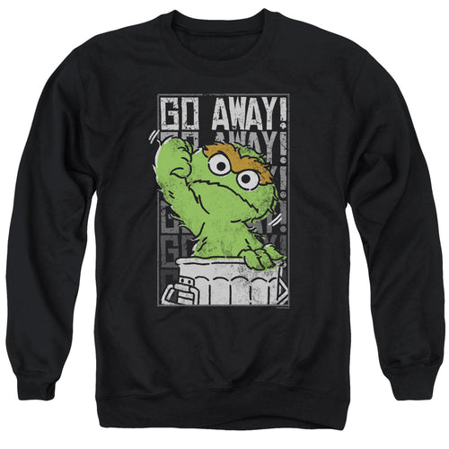 Sesame Street Go Away Crewneck Sweatshirt