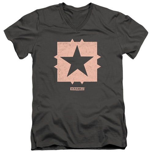 Scrabble Free Space V-Neck T-Shirt