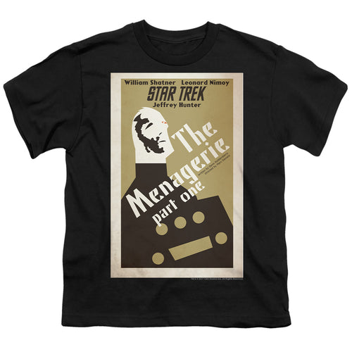 Star Trek The Menagerie Part One Black Youth/Toddler T-Shirt