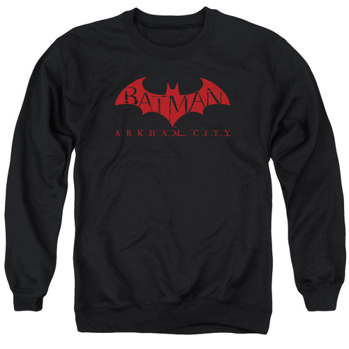Batman Red Bat Crewneck Sweatshirt