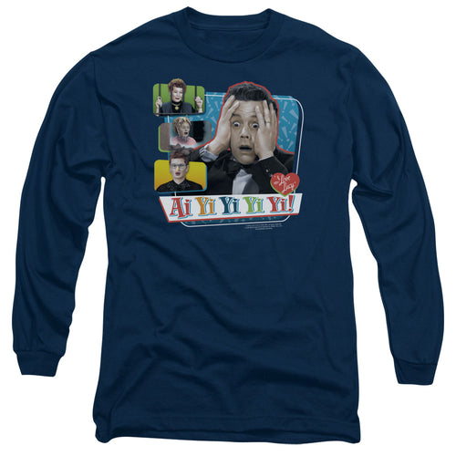 I Love Lucy Ai Yi Yi Yi Yi Long Sleeve T-Shirt