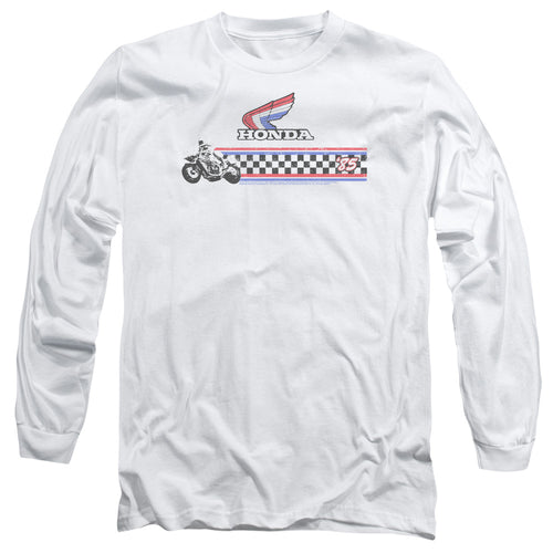 Honda 1985 Red White Blue Long Sleeve T-Shirt