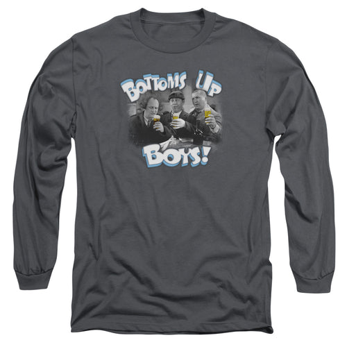 The Three Stooges Bottoms Up Long Sleeve T-Shirt