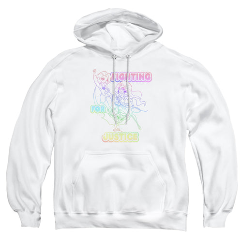 DC Super Hero Girls Fighting For Justice Pullover Hoodie