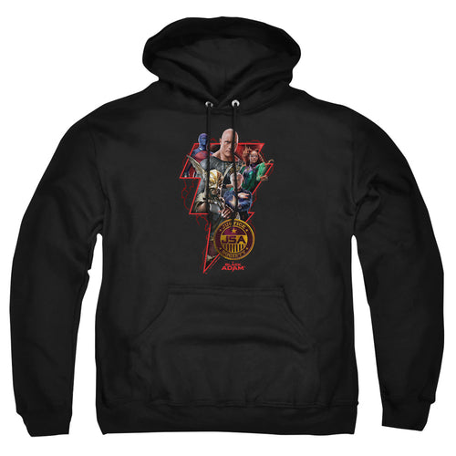 Black Adam Black Adam Character Bolt Pullover Hoodie