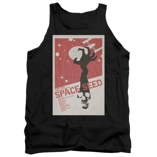 Star Trek Juan Ortiz Space Seed Black Tank Top