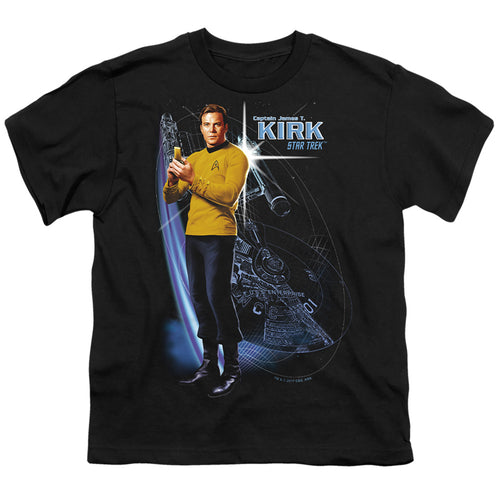 Star Trek Galactic Kirk Youth/Toddler T-Shirt