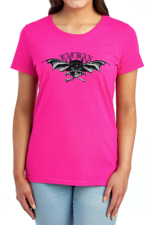 Batman Wings Of Wrath Womens T-Shirt
