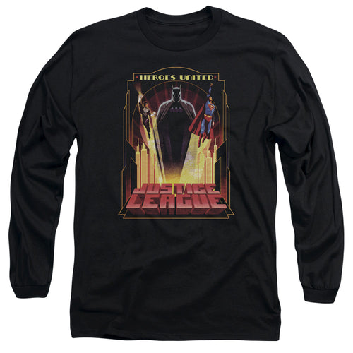 Justice League Heroes United Long Sleeve T-Shirt