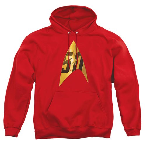 Star Trek 50th Anniversary Delta Red Pullover Hoodie