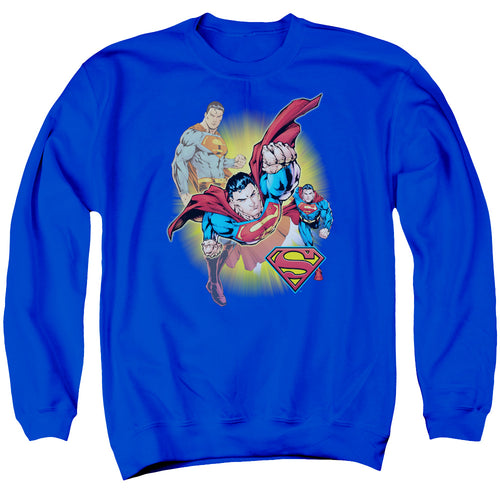 Superman Collage Crewneck Sweatshirt