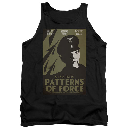 Star Trek Juan Ortiz Patterns of Force Black Tank Top