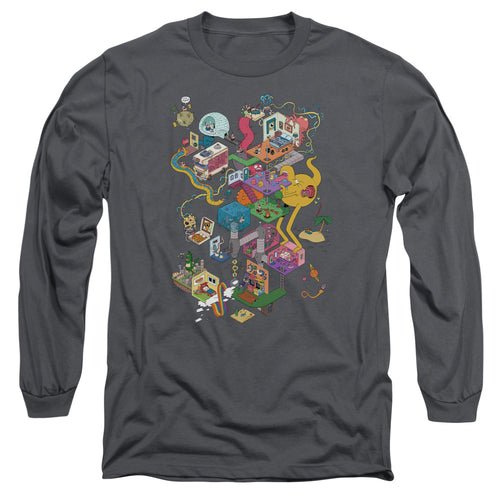 Uncle Grandpa Inside the RV Long Sleeve T-Shirt