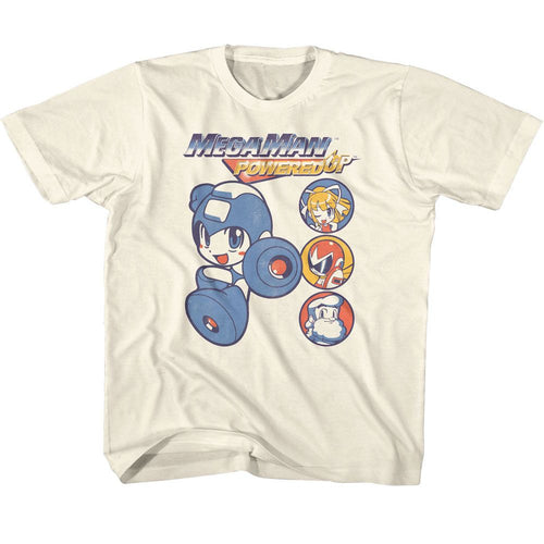 Mega Man Crew Circles Youth/Toddler T-Shirt