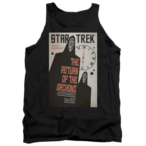 Star Trek Juan Ortiz The Return of the Archons Black Tank Top