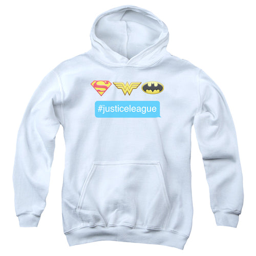 DC Comics Hashtag Jla Youth Hoodie