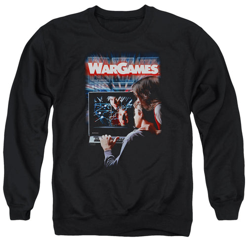 WarGames Movie Poster Crewneck Sweatshirt