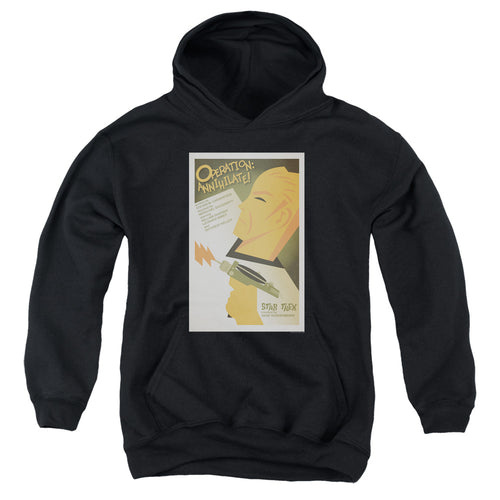 Star Trek Juan Ortiz Operation Annihilate Black Youth Hoodie