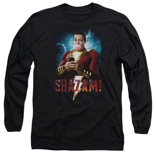 Shazam! Blowing Up Long Sleeve T-Shirt