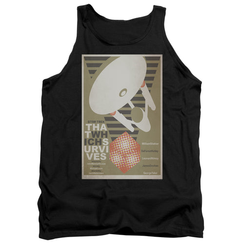 Star Trek Juan Ortiz That Which Survives Black Tank Top