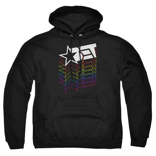 BET Cascading Rainbow Logo Pullover Hoodie