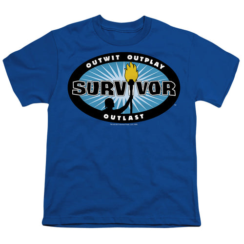 Survivor Blue Burst Youth/Toddler T-Shirt