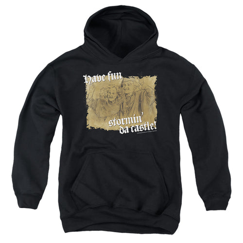 The Princess Bride Have Fun Stormin' Da Castle Black Youth Hoodie