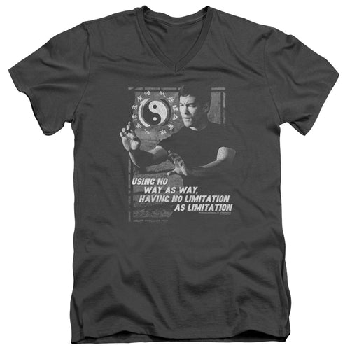 Bruce Lee No Way as a Way V-Neck T-Shirt