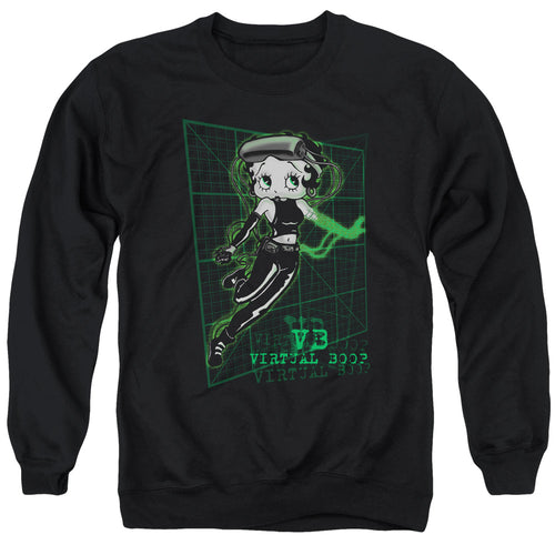 Betty Boop Virtual Boop Crewneck Sweatshirt