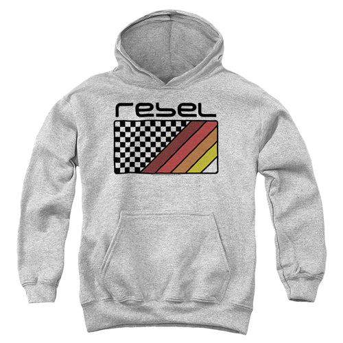 Honda Rebel Checkers And Stripes Youth Hoodie
