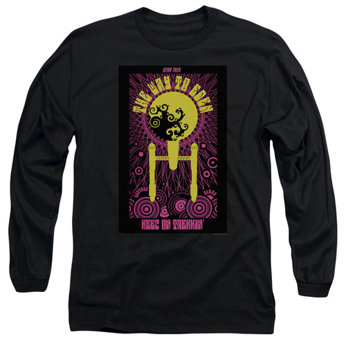 Star Trek Juan Ortiz The Way to Eden Black Long Sleeve T-Shirt