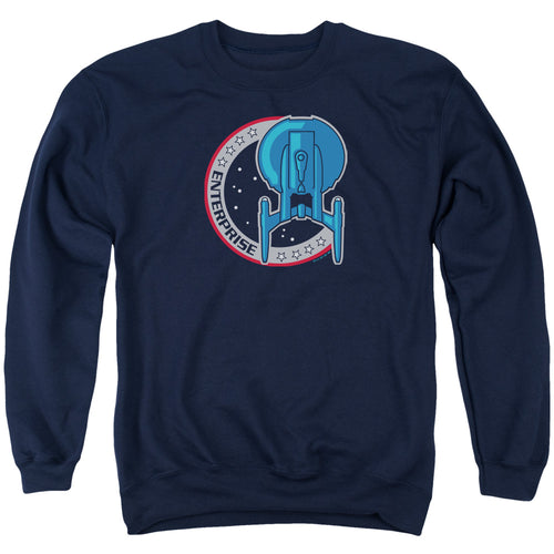 Star Trek Enterprise Patch Crewneck Sweatshirt