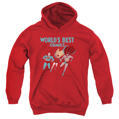 Justice League Worlds Best Youth Hoodie