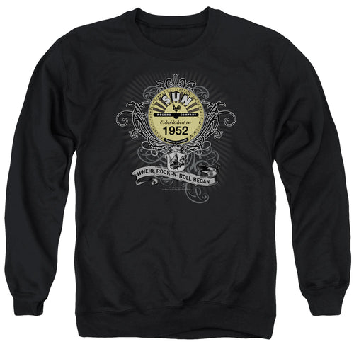 Sun Records Rockin Scrolls Crewneck Sweatshirt
