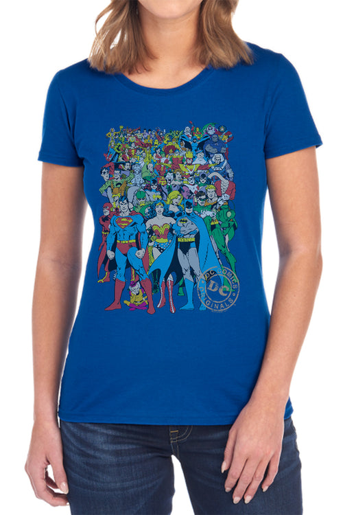 DC Comics Original Universe Womens T-Shirt