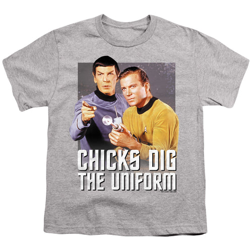 Star Trek Chicks Dig the Uniform Youth/Toddler T-Shirt